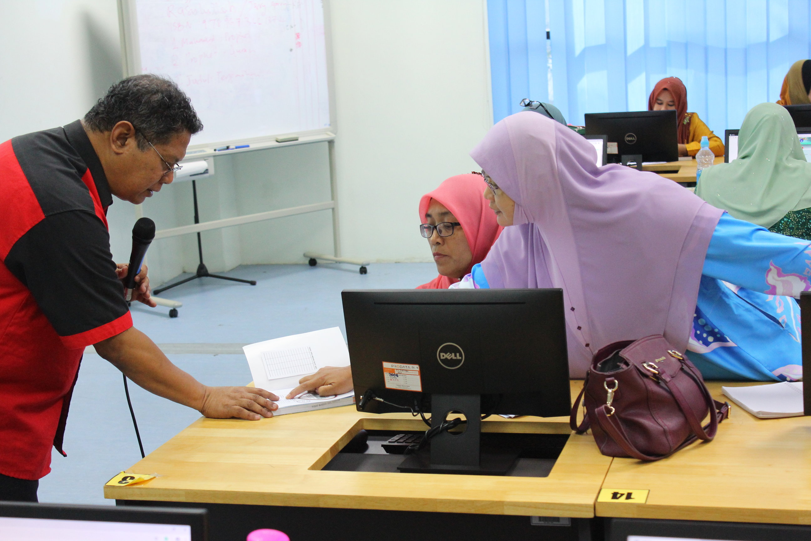 Bengkel Sistem Katalog Bersepadu Pusat Sumber Sekolah (SKBPSS) di Perpustakaan UMP Gambang ( 30 Januari 2019)