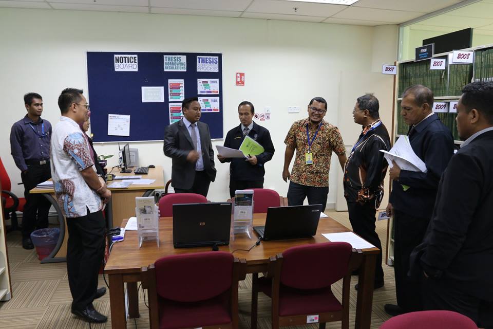 Lawatan Audit Verifikasi Pematuhan Kerangka Kelayakan Malaysia (Malaysian Qualification Framework, MQF) Perpustakaan UMP PEKAN (27 Oktober 2017)