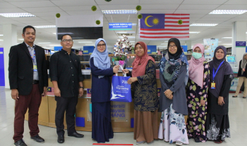 Lawatan daripada Pelajar dan Guru dari Sekolah Menengah Kebangsaan Seri Dungun Ke Perpustakaan UMP Gambang