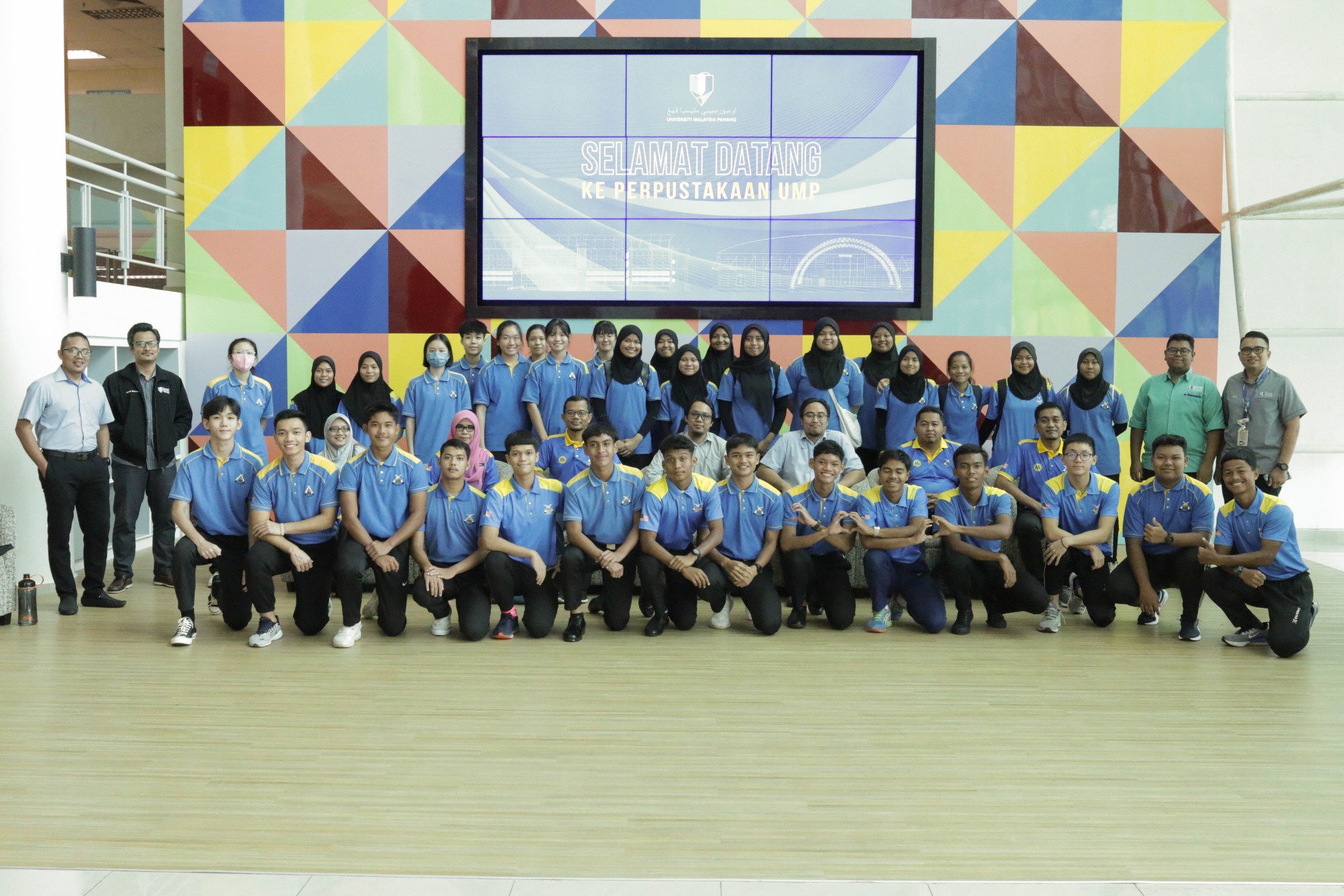 UMPLib - Lawatan Sambil Belajar Dari Sekolah Sukan Malaysia Pahang (SSMP)