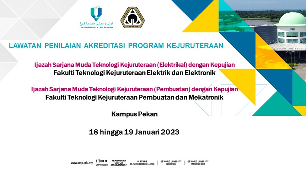 UMPLib - Lawatan Penilaian Akreditasi Program Kejuruteraan