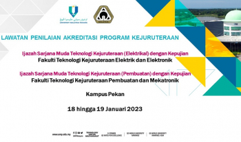 UMPLib - Lawatan Penilaian Akreditasi Program Kejuruteraan